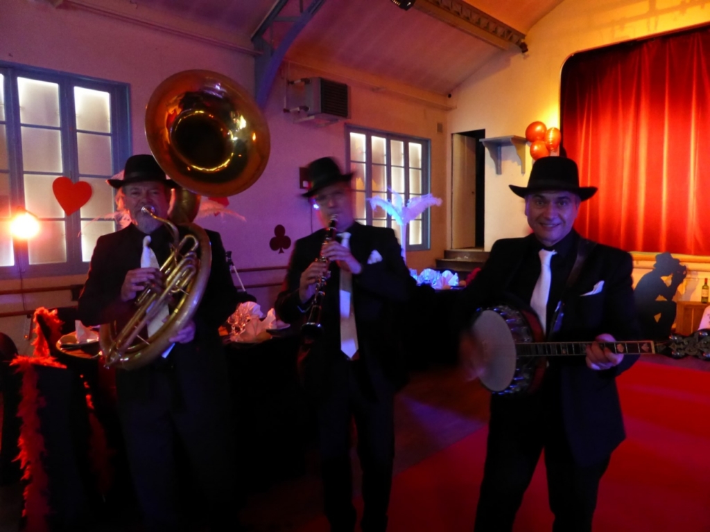 Jazzband années 20 Gatsby pour une soirée prohibition