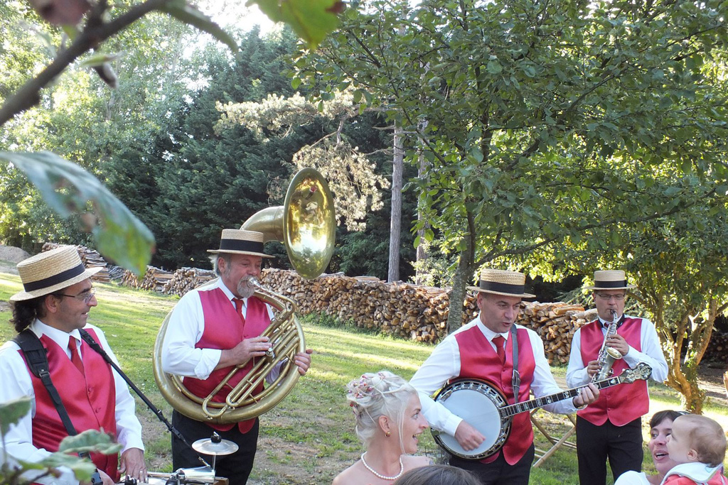 Le Jazzband anime le cocktail de mariage